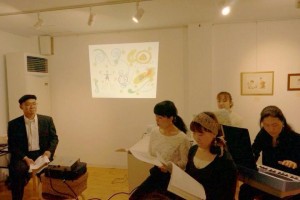 絵本ライブ風景